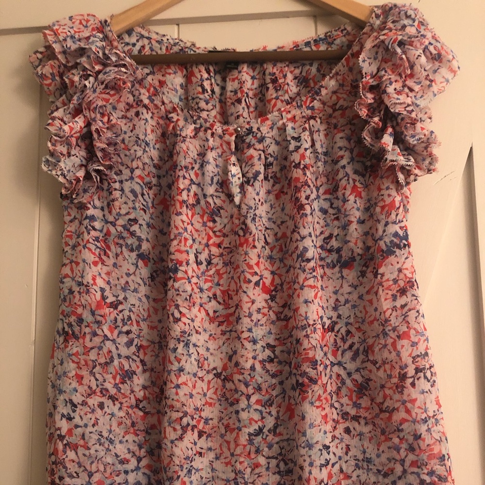 Banana republic multicolor blouse